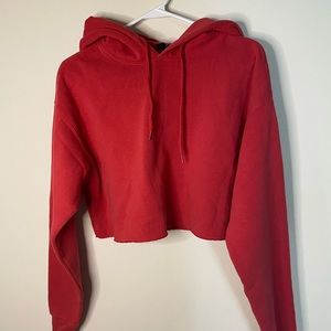 Cropped hoodie